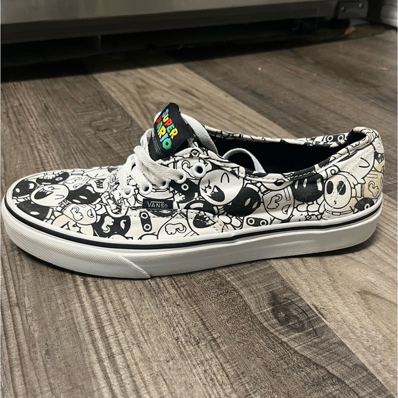 Vans Other - Nintendo x Vans Super Mario Villains Shoes Game Over Black White US Men’s 9.5